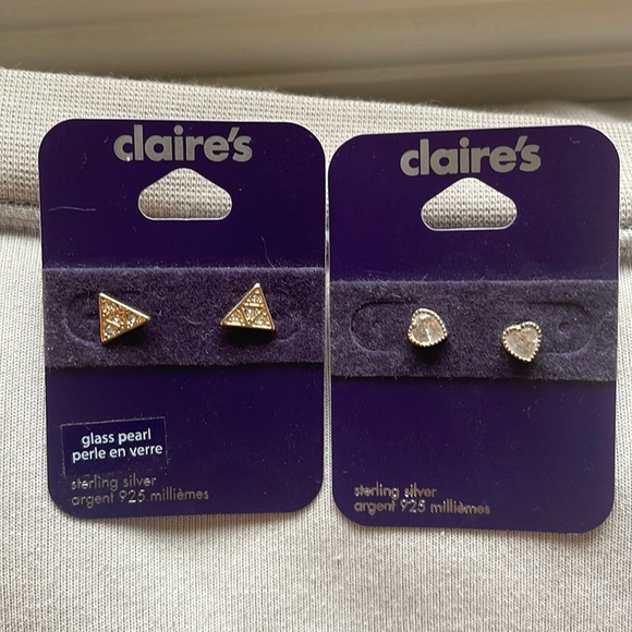 Set of 2 Claire’s Earrings - Picture 1 of 4